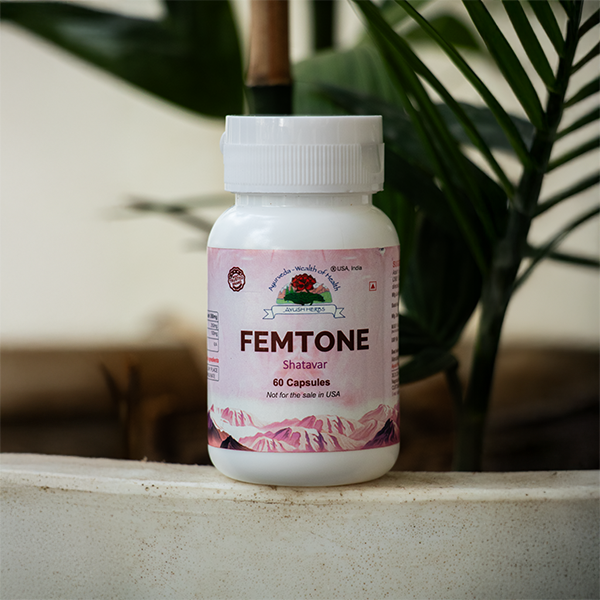Femtone (Shatavar) Capsules – Female Health Supplement 