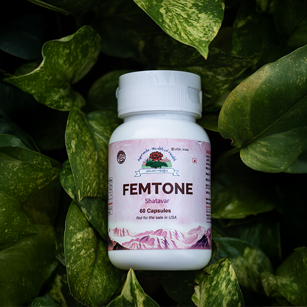 Femtone (Shatavar) Capsules – Female Health Supplement 