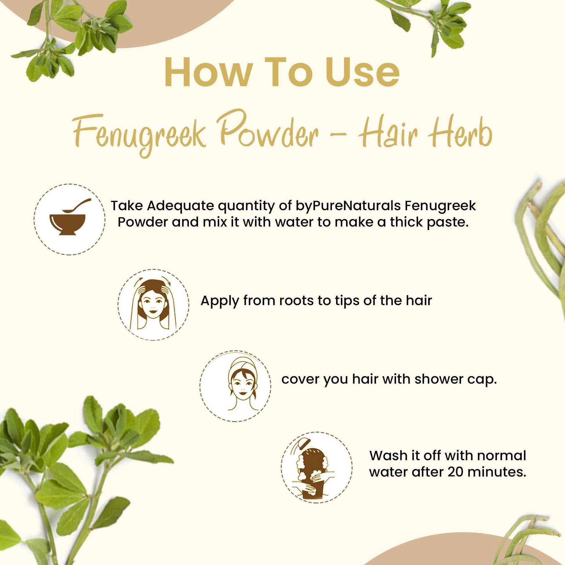 byPureNaturals Organic Fenugreek Powder