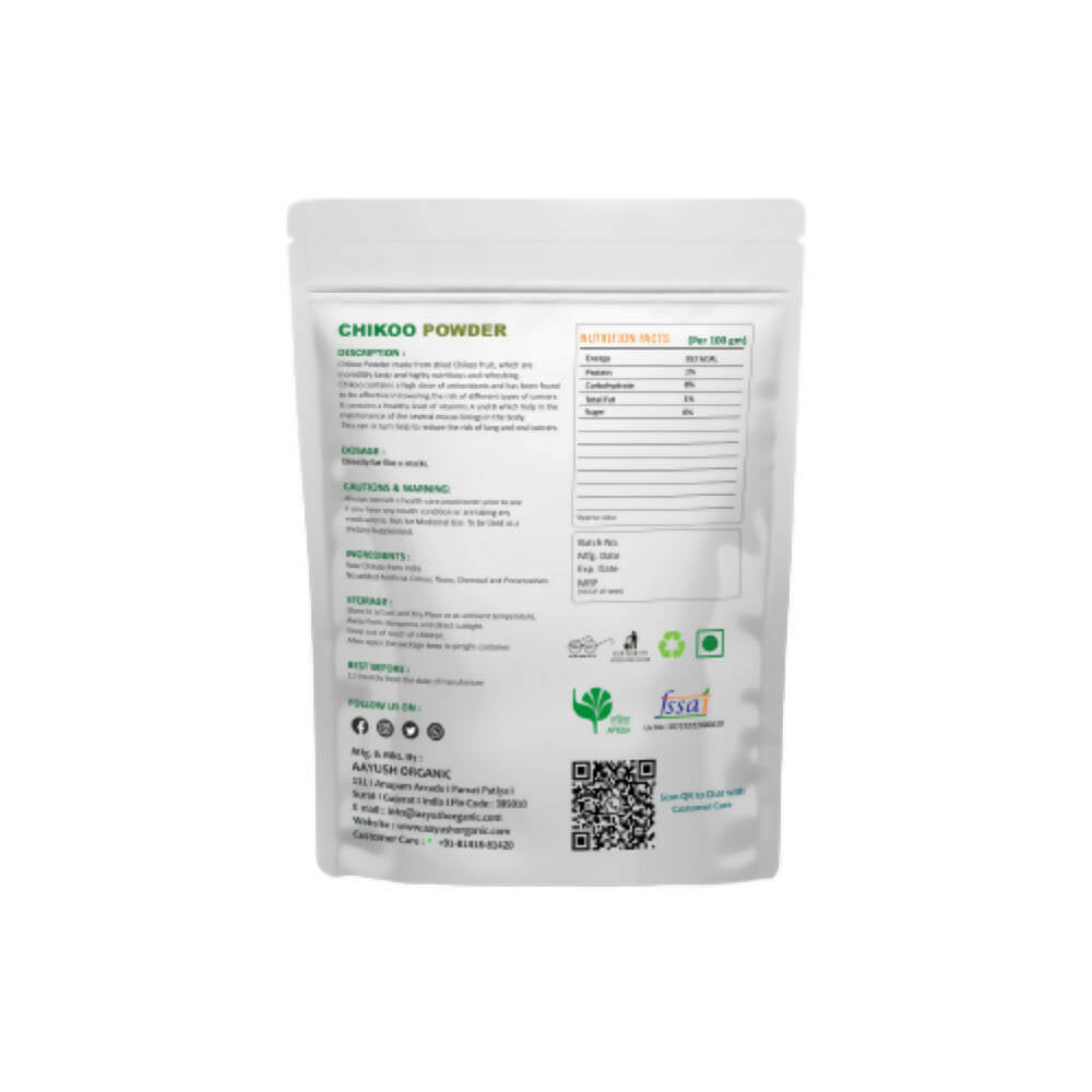 Ao Organic Chikoo Powder 