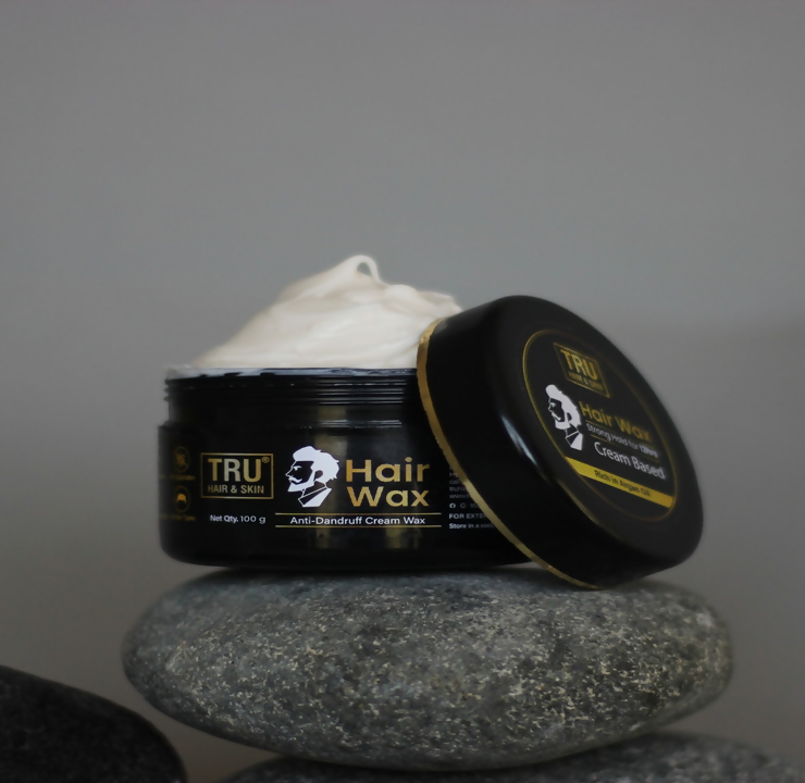 Tru Hair & Skin Strong Hold For 12-Hours Hair Wax Cream with Argan Oil  Grab2Buy Tru Hair & Skin Grab2Buy