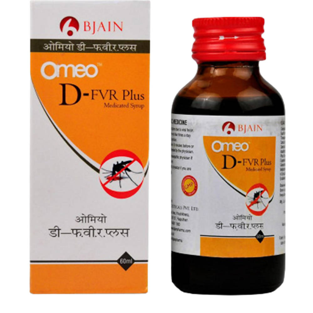 Bjain Homeopathy Omeo D-FVR Plus syrup 