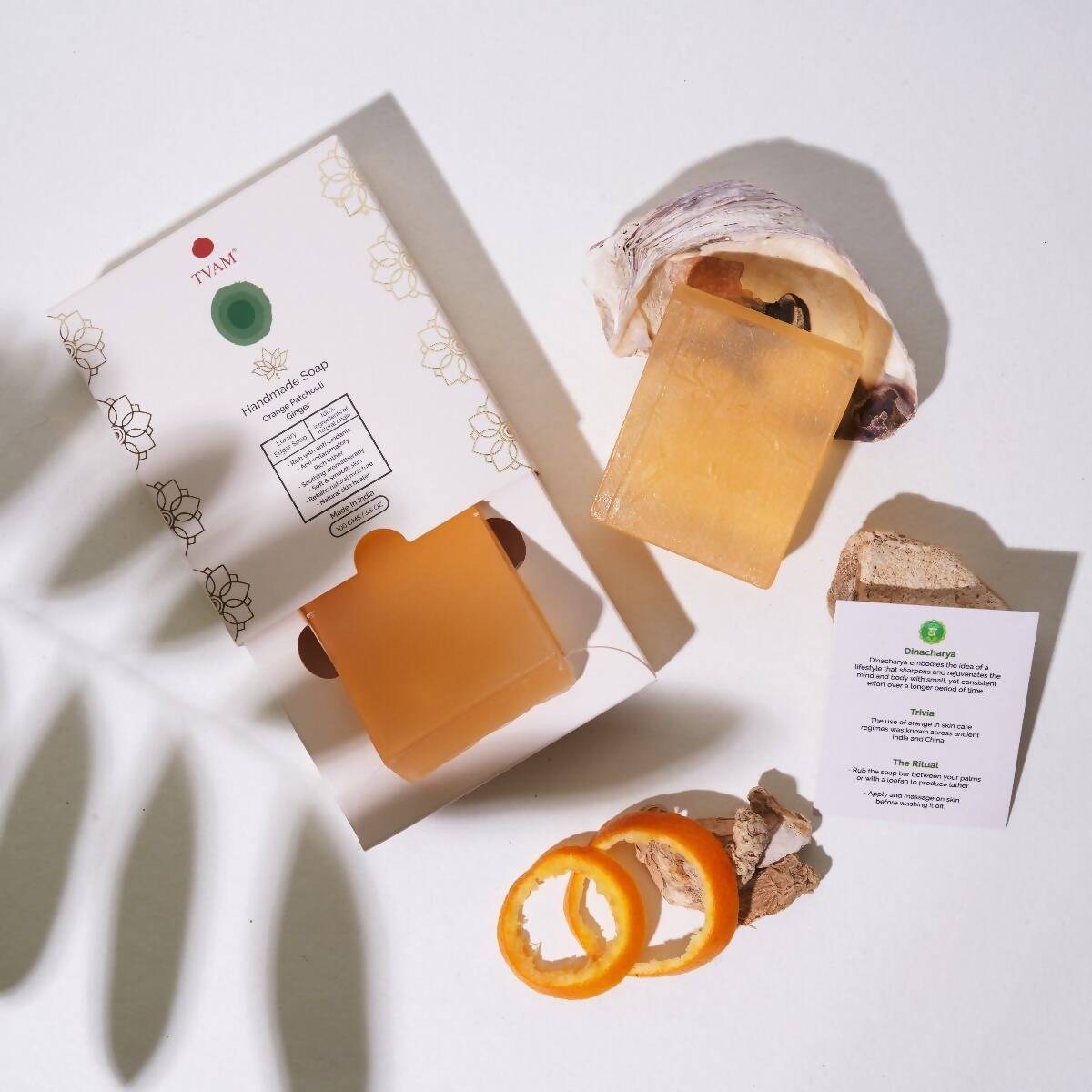 Tvam Handmade Soap – Orange Patchouli Ginger  Grab2Buy Tvam Naturals Grab2Buy