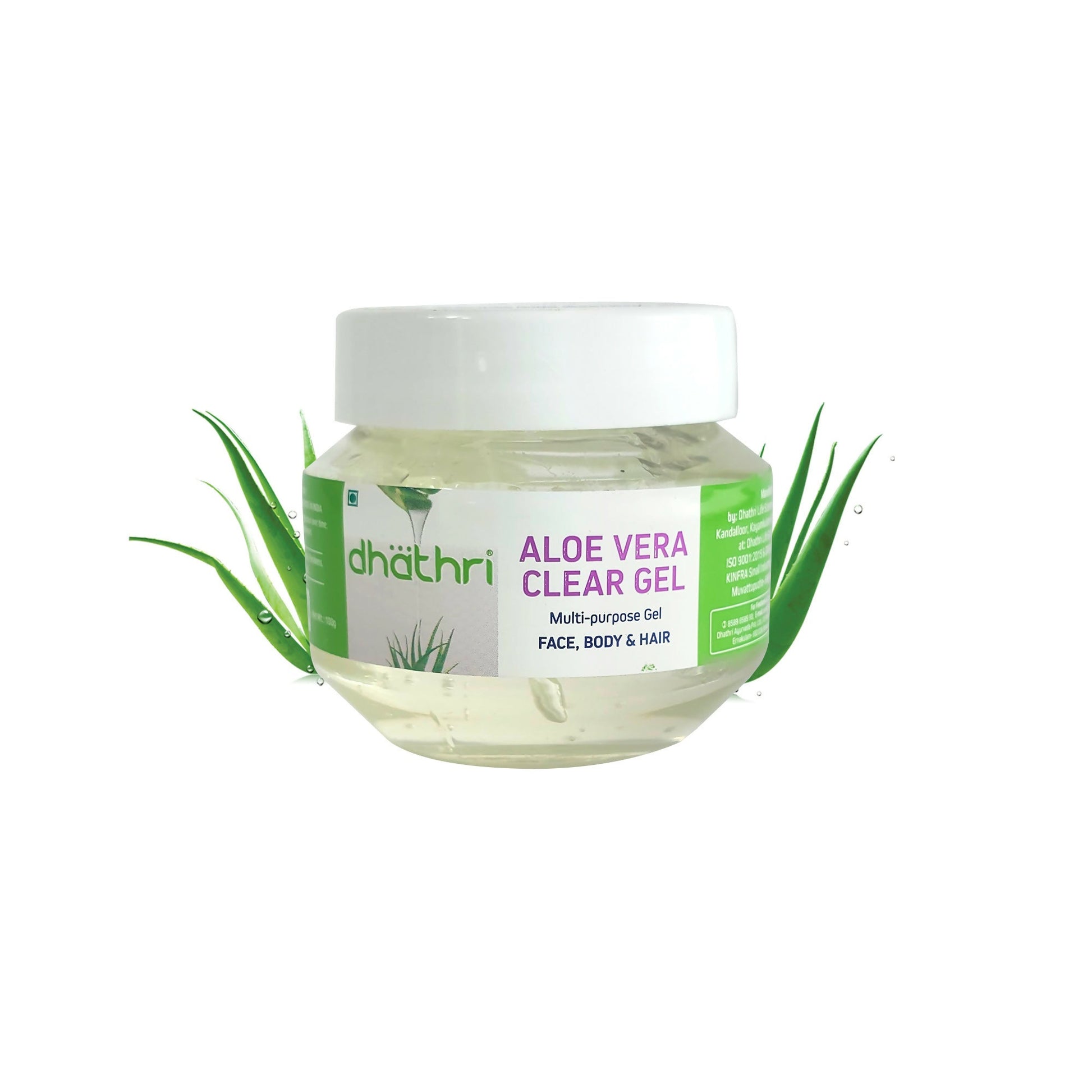 Dhathri Aloe Vera Clear Gel For Face & Hair