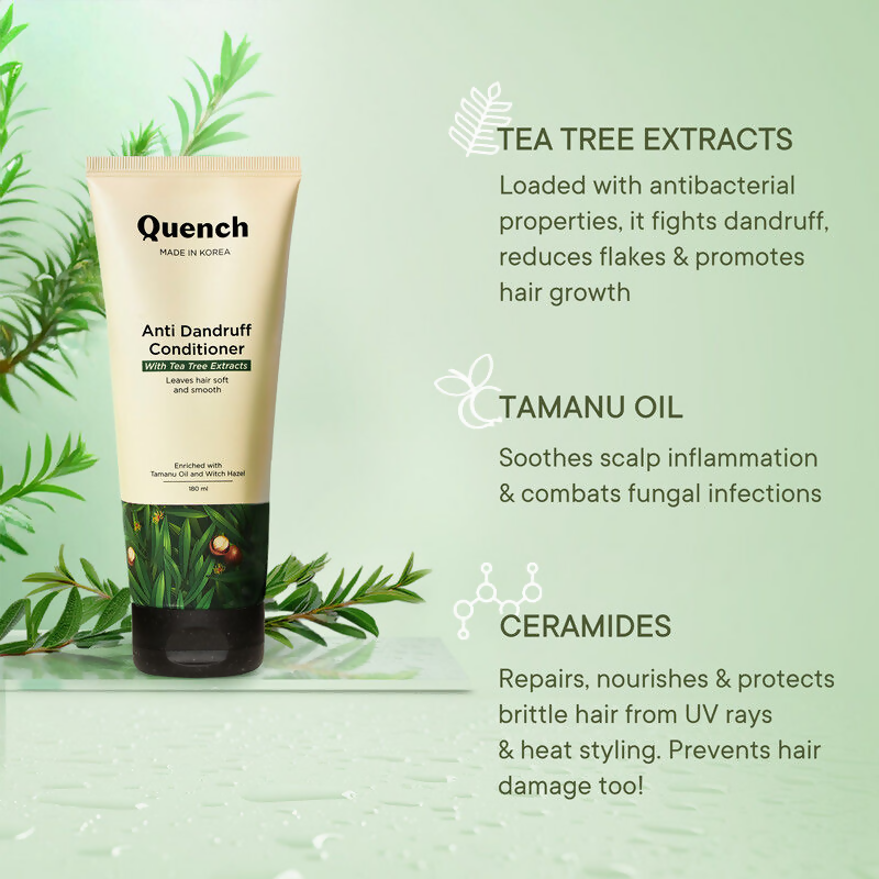Quench Anti Dandruff Conditioner with Tea Tree Extracts 