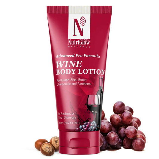 NutriGlow NATURAL'S Advanced Pro Formula Wine Body Lotion - Grab2buy
