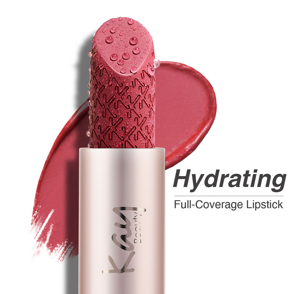 Kay Beauty Hydra Crème Hydrating Full Coverage Lipstick with Hyaluronic Acid- Grace 