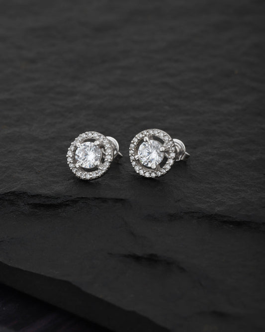 Gold-Polished Contemporary Infinity Drop Earring - Wahe Jewels Noz2Toz