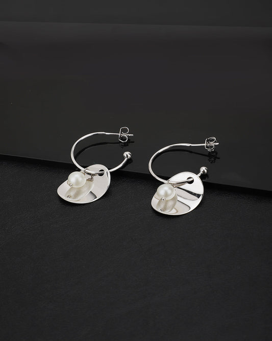 Gold-Polished Contemporary Drop Earring For Women - Wahe Jewels