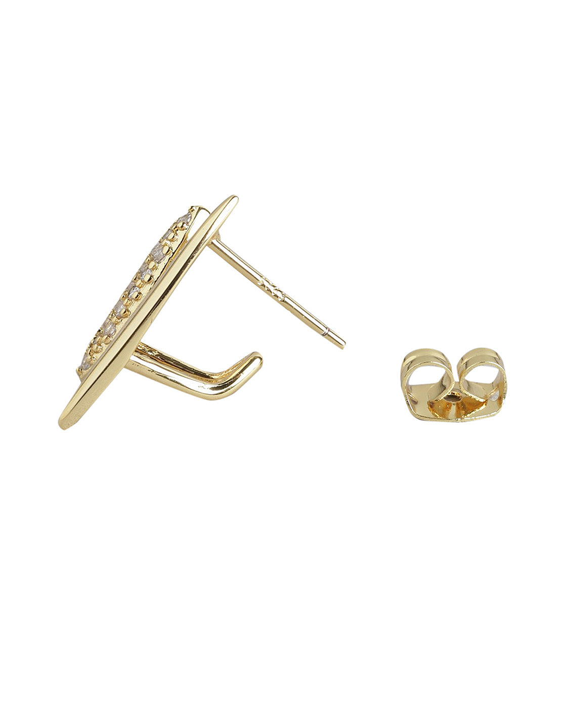 Fancy Cz Tassel Drop Earring With Rhodium Plated For Women - Wahe Jewels Noz2Toz