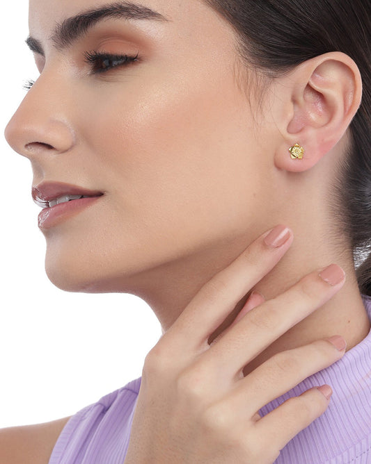 Rhodium Plated Tasselled Drop Earring For Women - Wahe Jewels