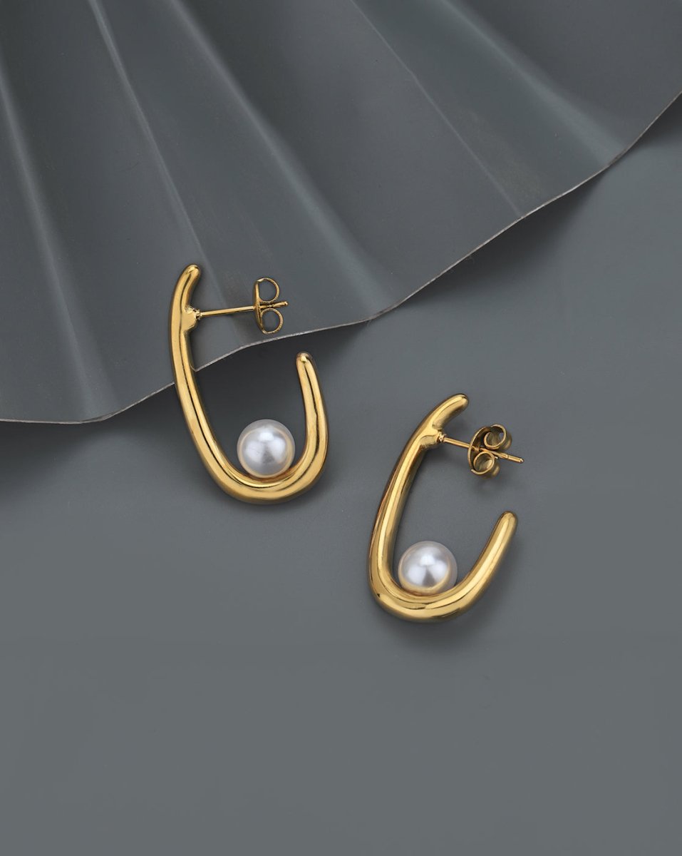 925 Sterling Silver Rhodium Plated Cz Triangular Drop Earring For Women - Wahe Jewels Noz2Toz