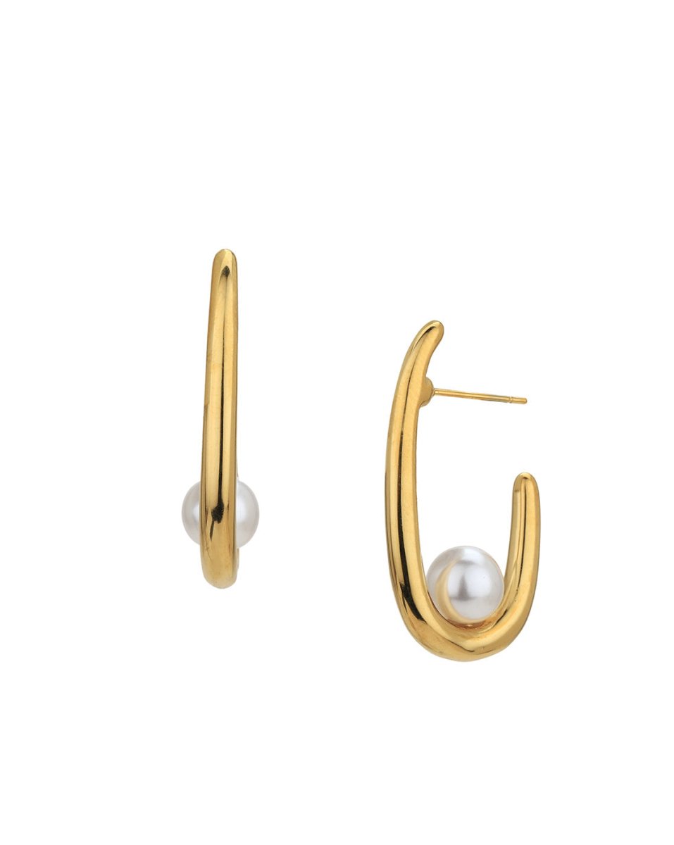 925 Sterling Silver Rhodium Plated Cz Triangular Drop Earring For Women - Wahe Jewels Noz2Toz