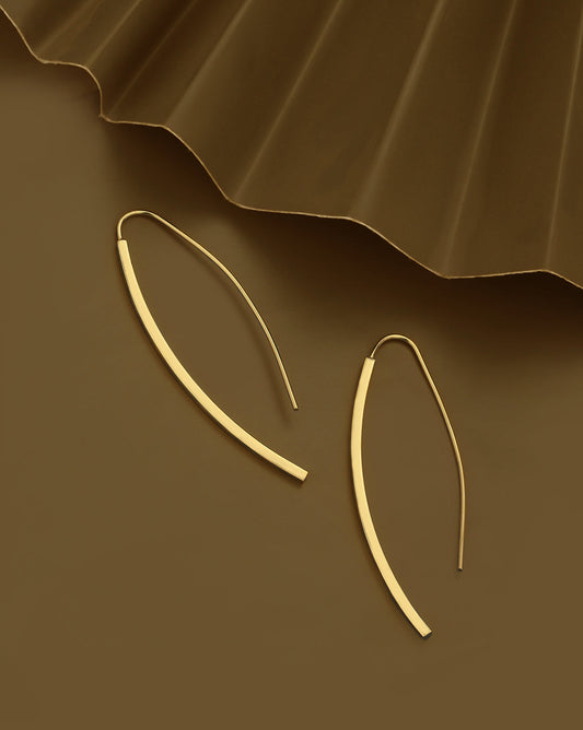 Gold-Polished With Cz Star Stud Earring For Women - Wahe Jewels