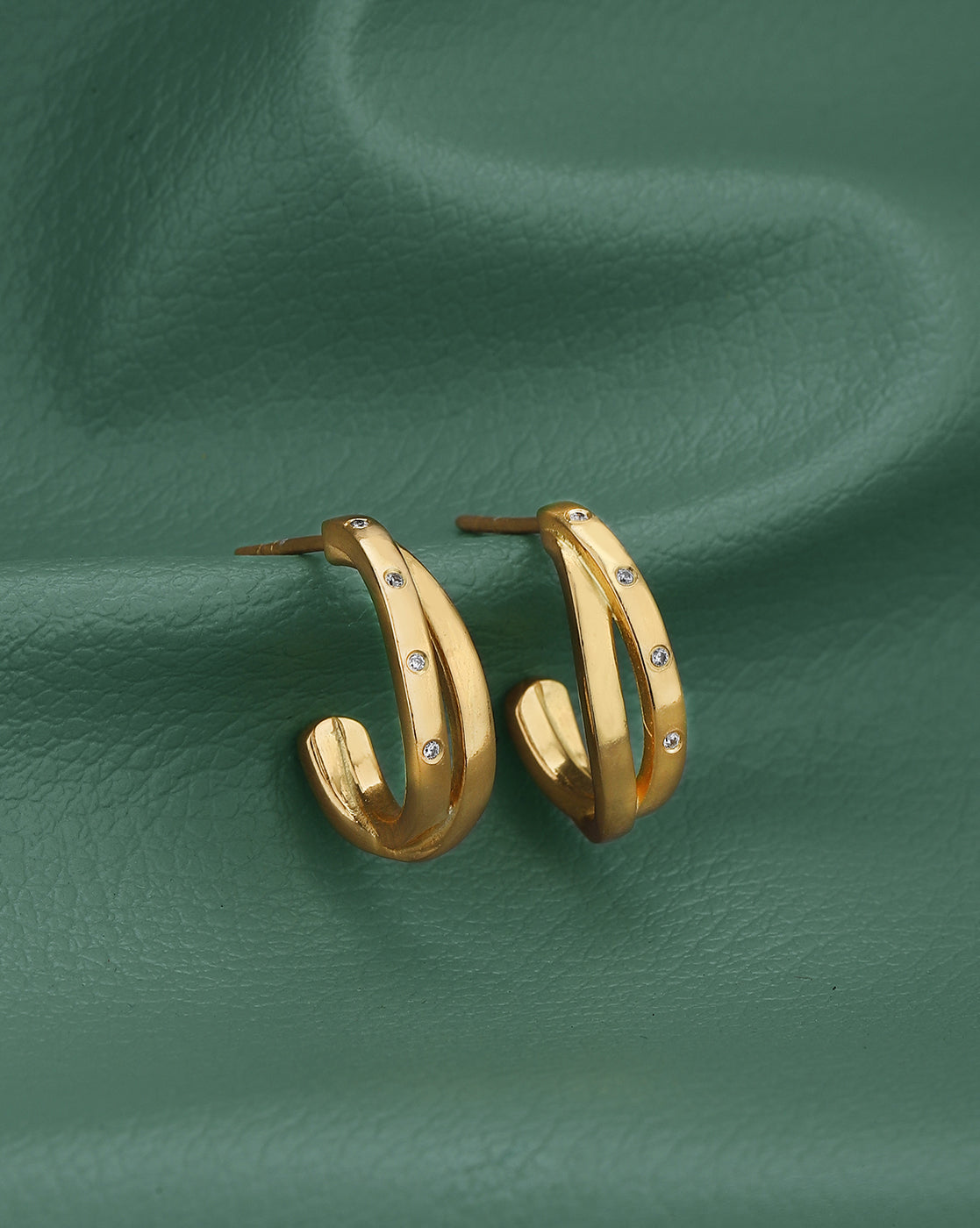 Rhodium Plated Square Hoop Earring For Women - Wahe Jewels | Grab2Buy
