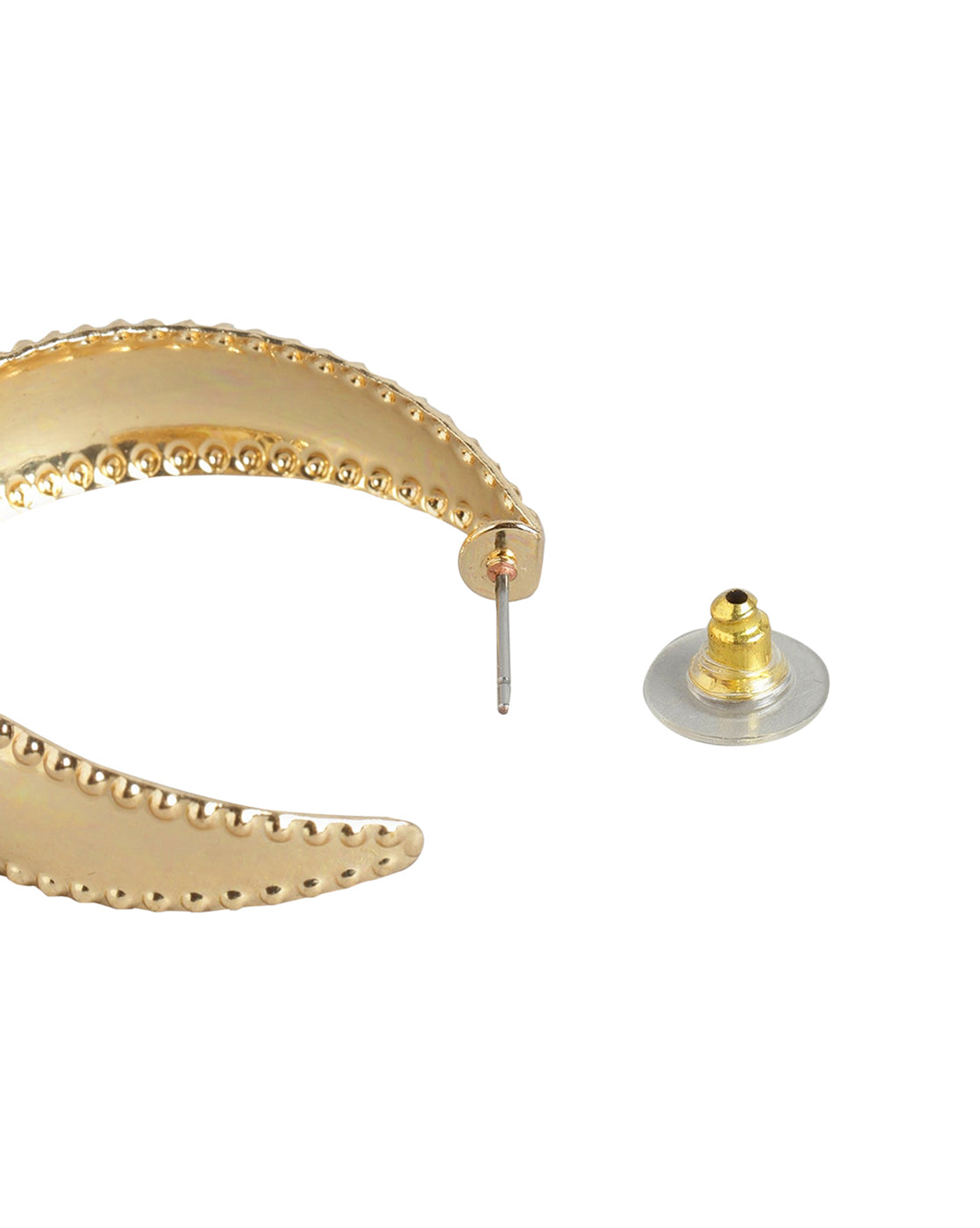 Gold-Polished With Cz Stylish Drop Earring For Women - Wahe Jewels Noz2Toz