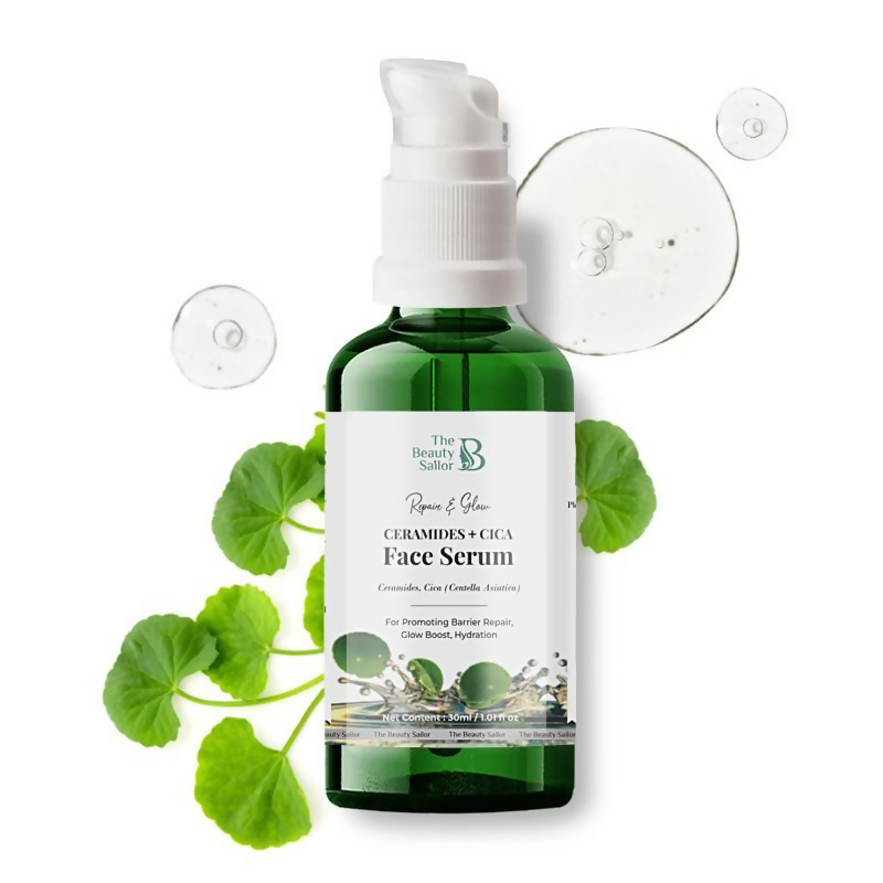 The Beauty Sailor Repair & Glow Ceramides + Cica Face Serum  Grab2Buy The Beauty Sailor Grab2Buy