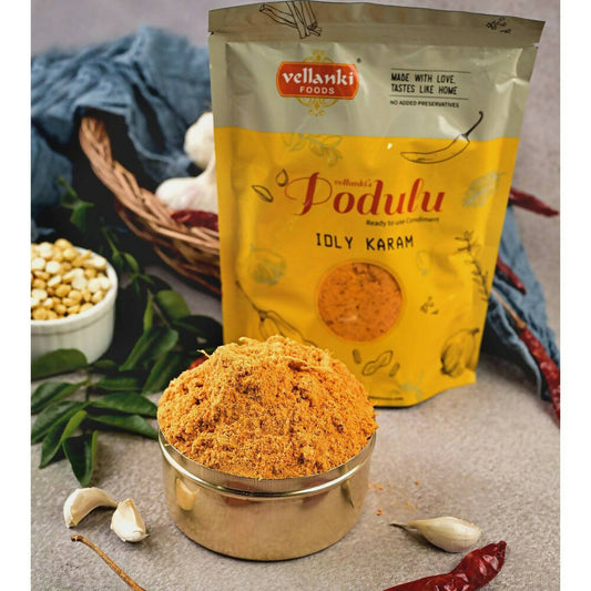 Vellanki Foods - Idli Karam With Garlic - Grab2buy