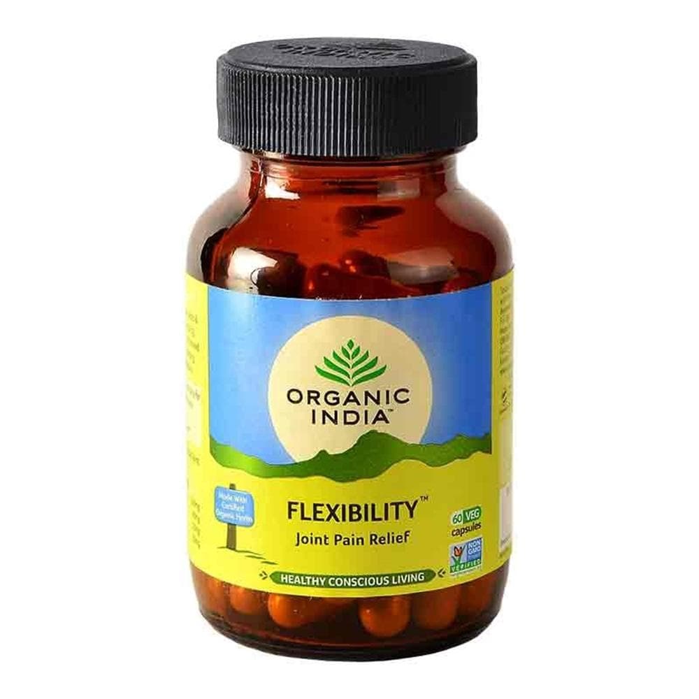 Organic India Flexibility - 60 Capsules - Swadesiicart