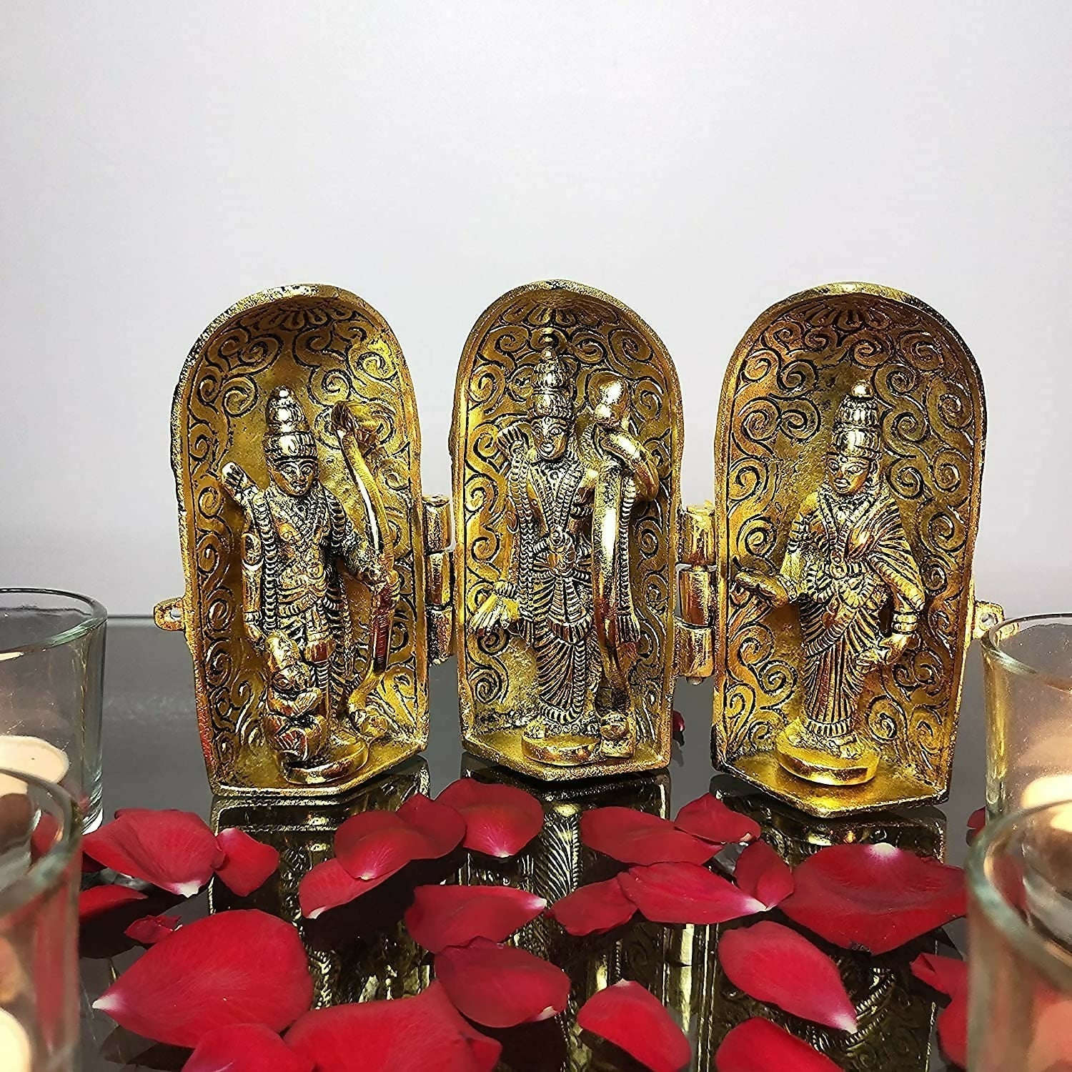 Urm Enterprises Gold-Polished Metal 