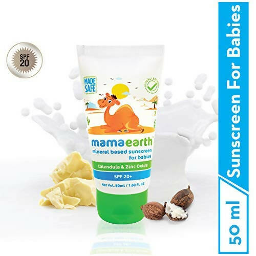 Mamaearth Mineral Based Sunscreen Cream For Babies - Grab2buy