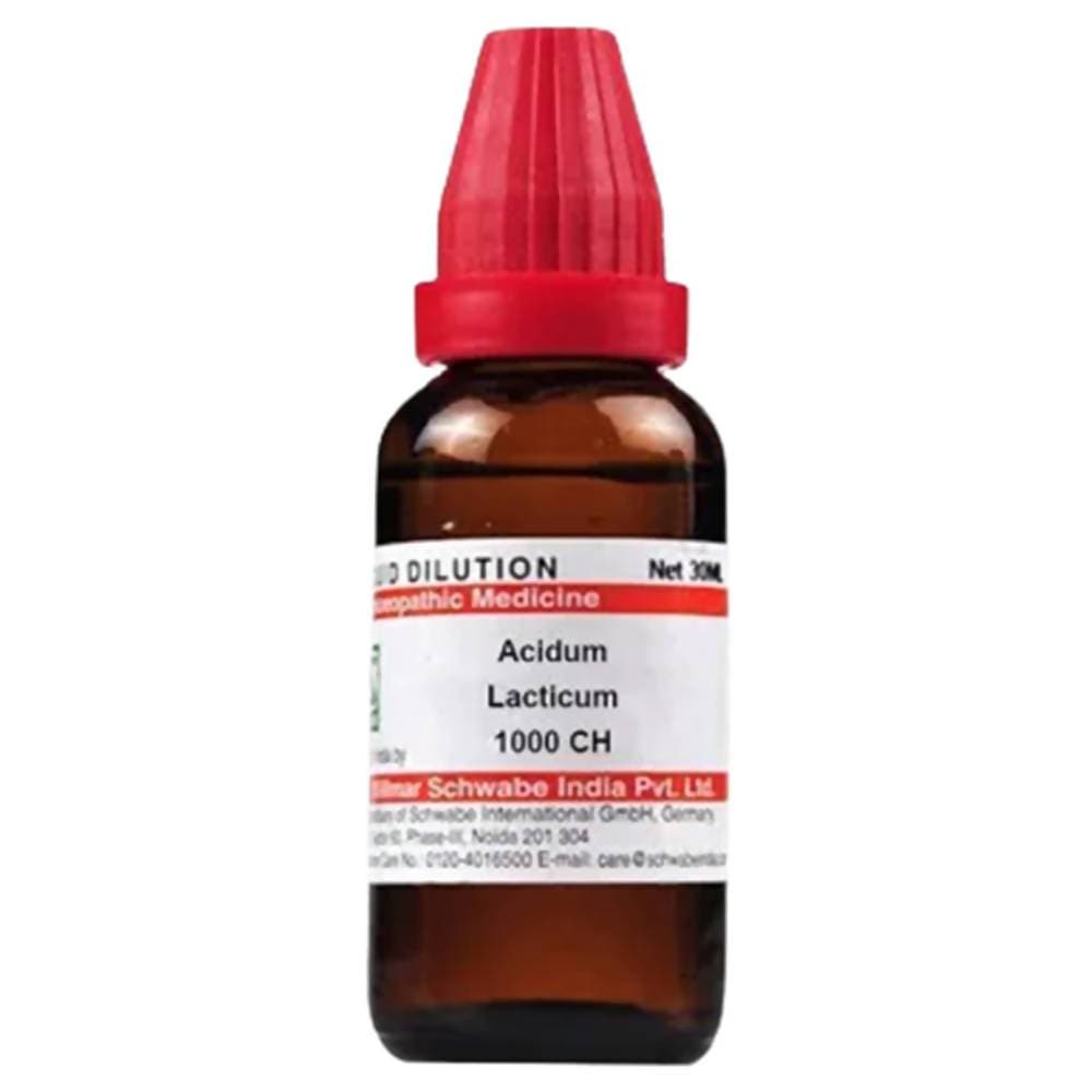 Dr. Willmar Schwabe India Acidum Lacticum Dilution 