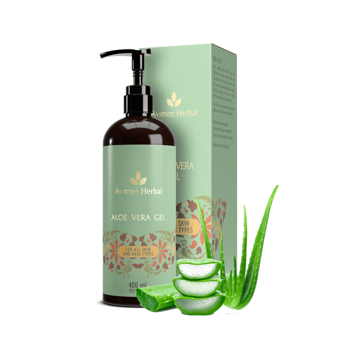 Avimee Herbal Pure Aloe Vera Gel - Limited Time Offer - Swadesiicart