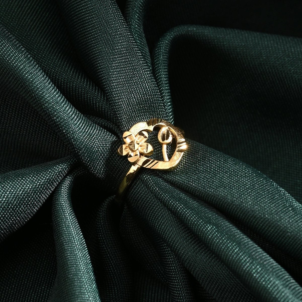 AanyaCentric Gold-Polished Ring For Women & Girls  Grab2Buy AanyaCentric Grab2Buy