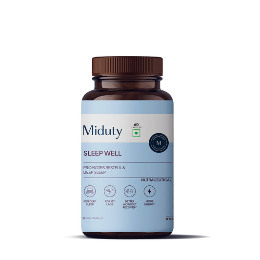 Miduty by Palak Notes Sleep Well Capsules 