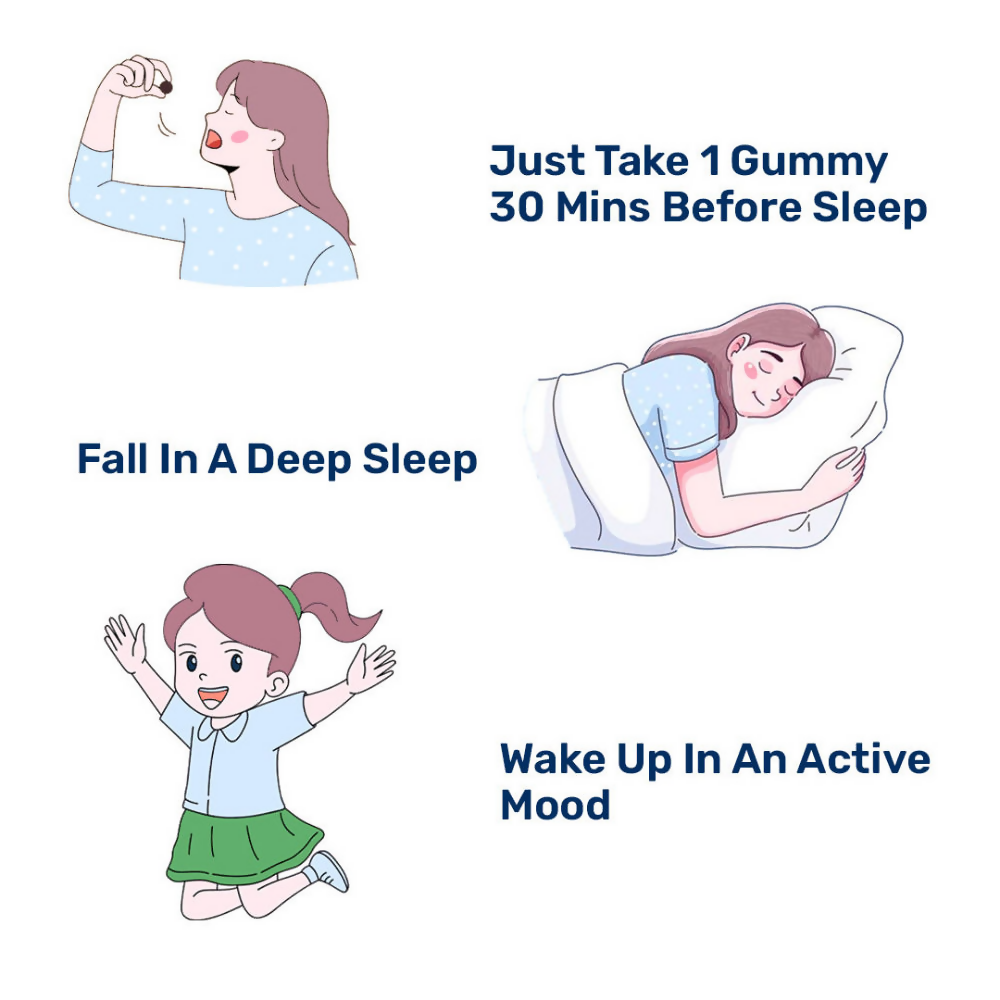 What's Up Wellness Sleep Gummies For Muscle Recovery 