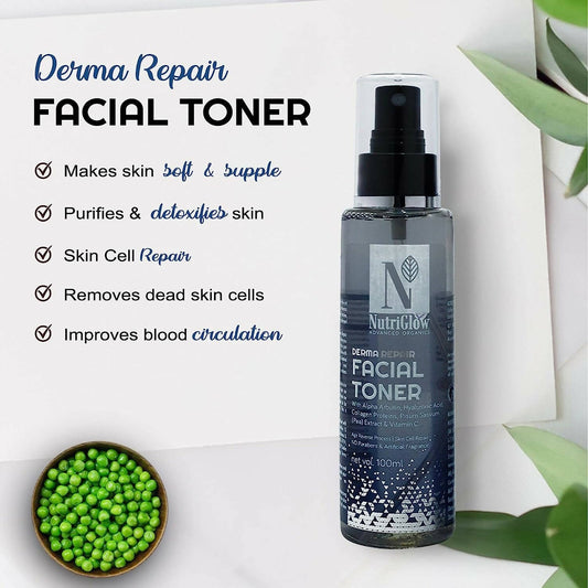 NutriGlow Advanced Organics Derma Repair Facial Toner - Grab2buy