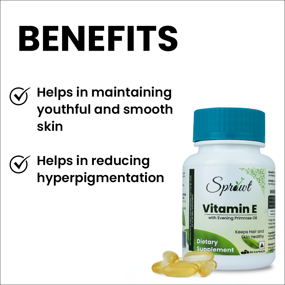 Sprowt Vitamin E Capsules - Grab2buy