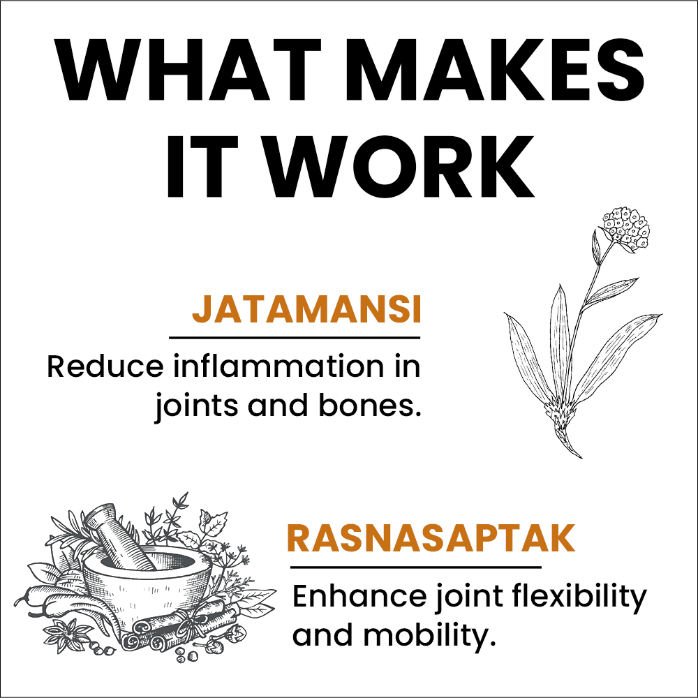 myUpchar Ayurveda Sarv Sukham Joint Care Oil - Grab2buy