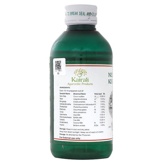 Kairali Ayurvedic Neelibringadi Kera Thailam 