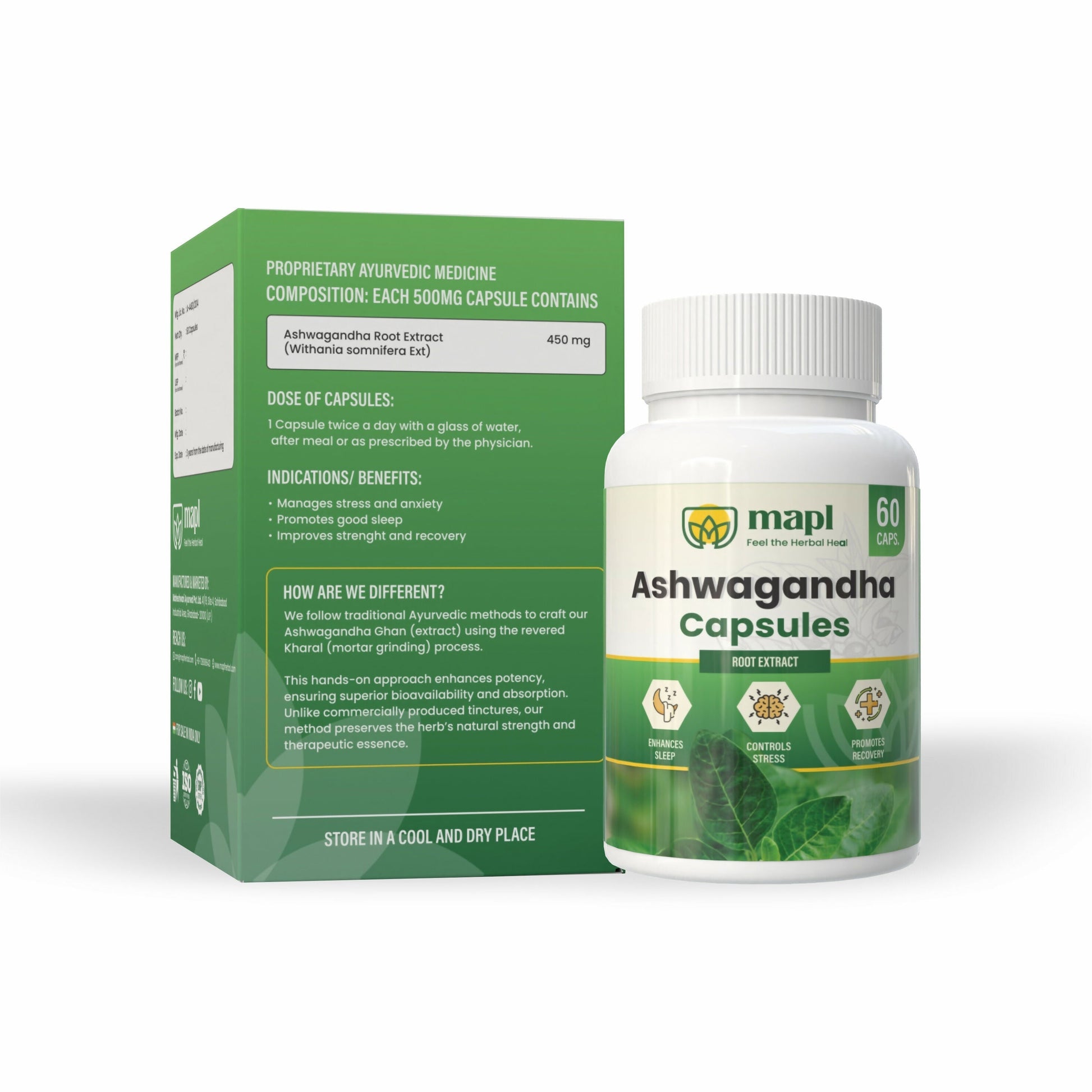 MAPL Ashwagandha Capsules 