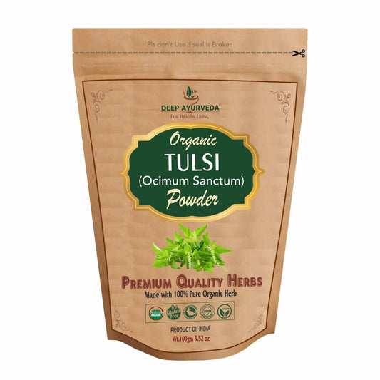 Deep Ayurveda Organic Tulsi Powder 