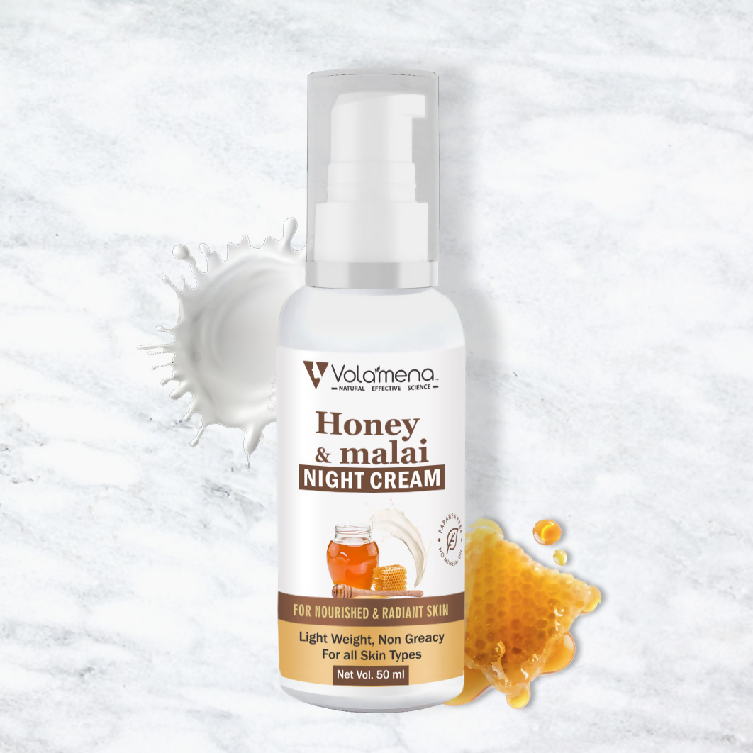 Volamena Honey Malai Night Cream  Grab2Buy Volamena Grab2Buy