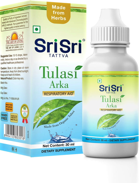 Sri Sri Tattva USA Tulasi Arka Drops 