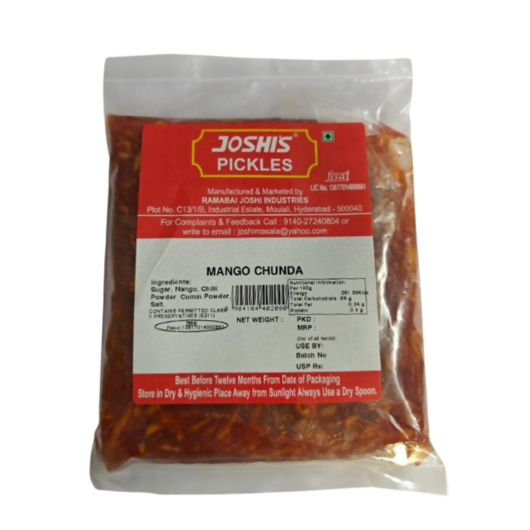 Joshi's Pickles Mango Chunda (Sweet) 