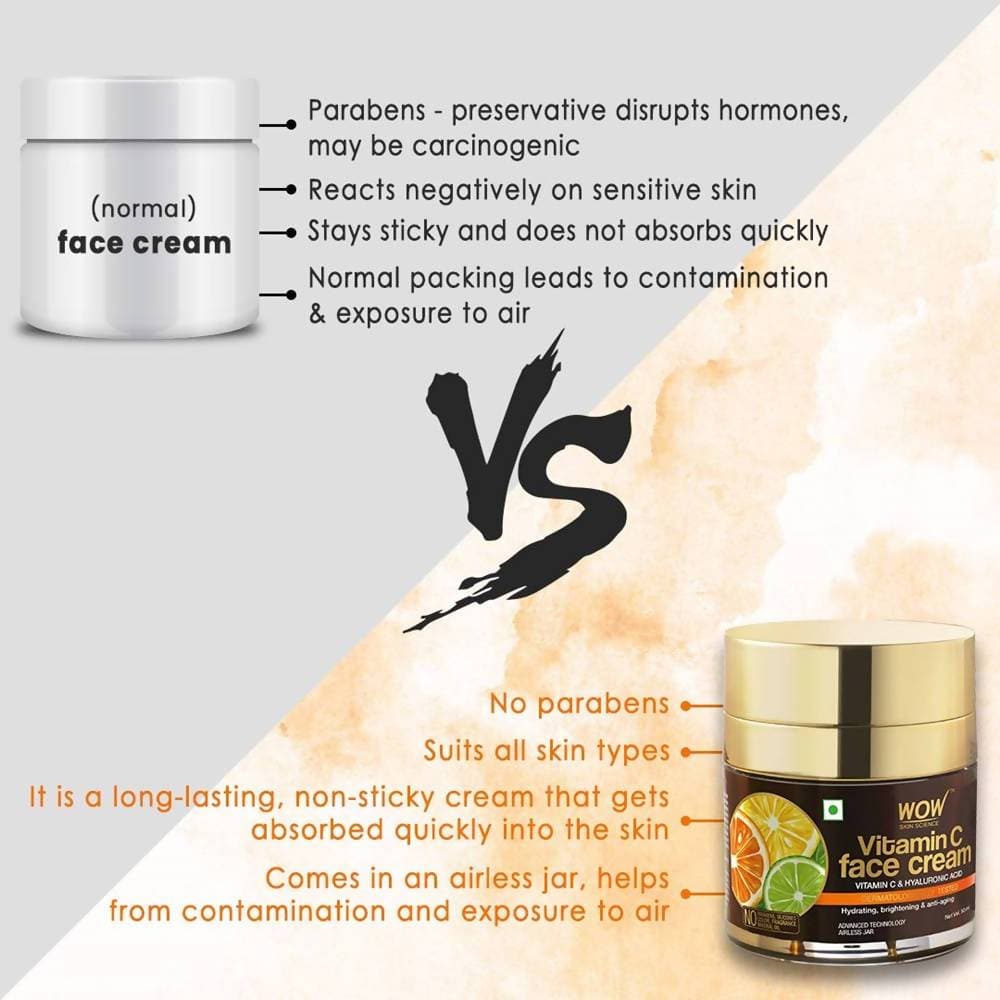 Wow Skin Science Vitamin C Face Cream  Grab2Buy Wow Skin Science Grab2Buy