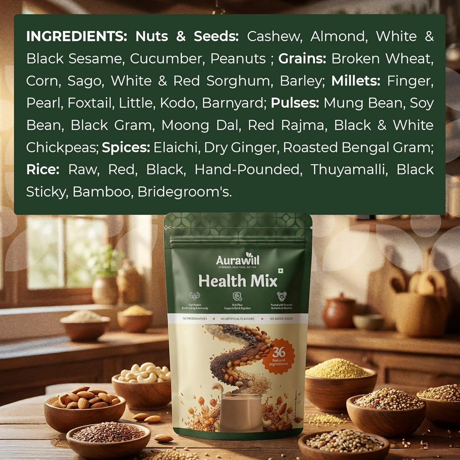 Aurawill Health Mix Powder