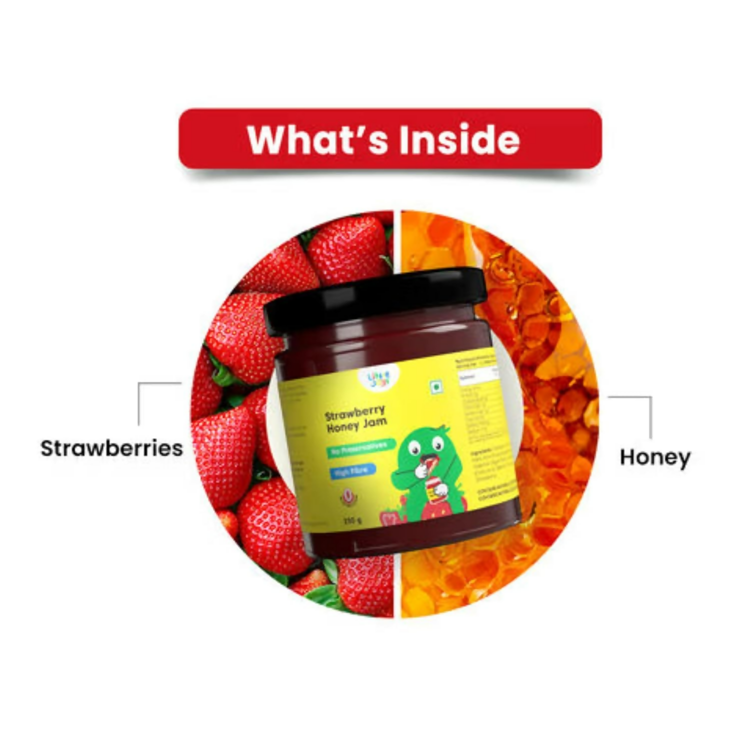 Little Joys Strawberry Honey Jam 
