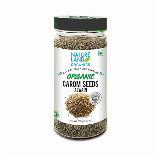 Nature Land Organics Carom Seeds (Ajwain) - Grab2buy