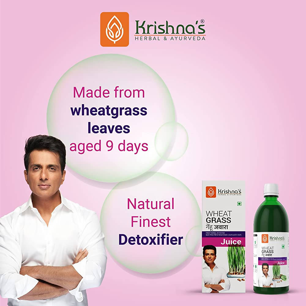 Krishna's Herbal & Ayurveda Wheatgrass Juice 