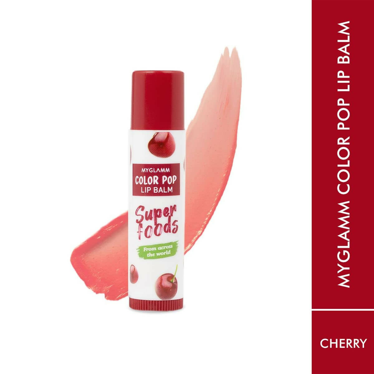 MyGlamm Superfoods Color Pop Lip Balm - Grab2buy