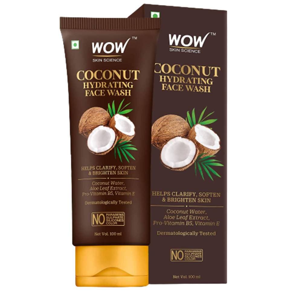 Wow Skin Science Coconut Hydrating Face Wash  Grab2Buy Wow Skin Science Grab2Buy