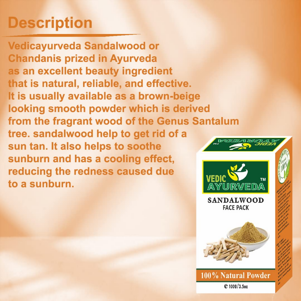 VedicAyurveda Sandalwood Powder  Grab2Buy VedicAyurveda Grab2Buy