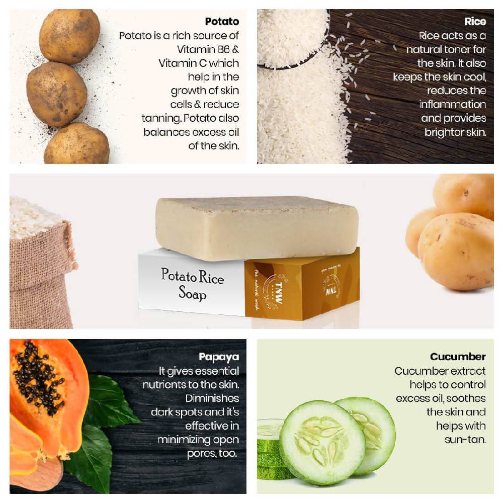 The Natural Wash Potato Rice Soap  Grab2Buy The Natural Wash Grab2Buy
