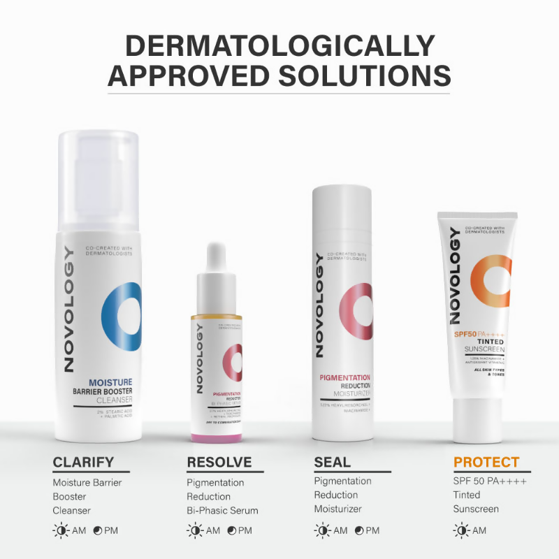 Novology SPF 50 PA++++ Tinted Sunscreen 