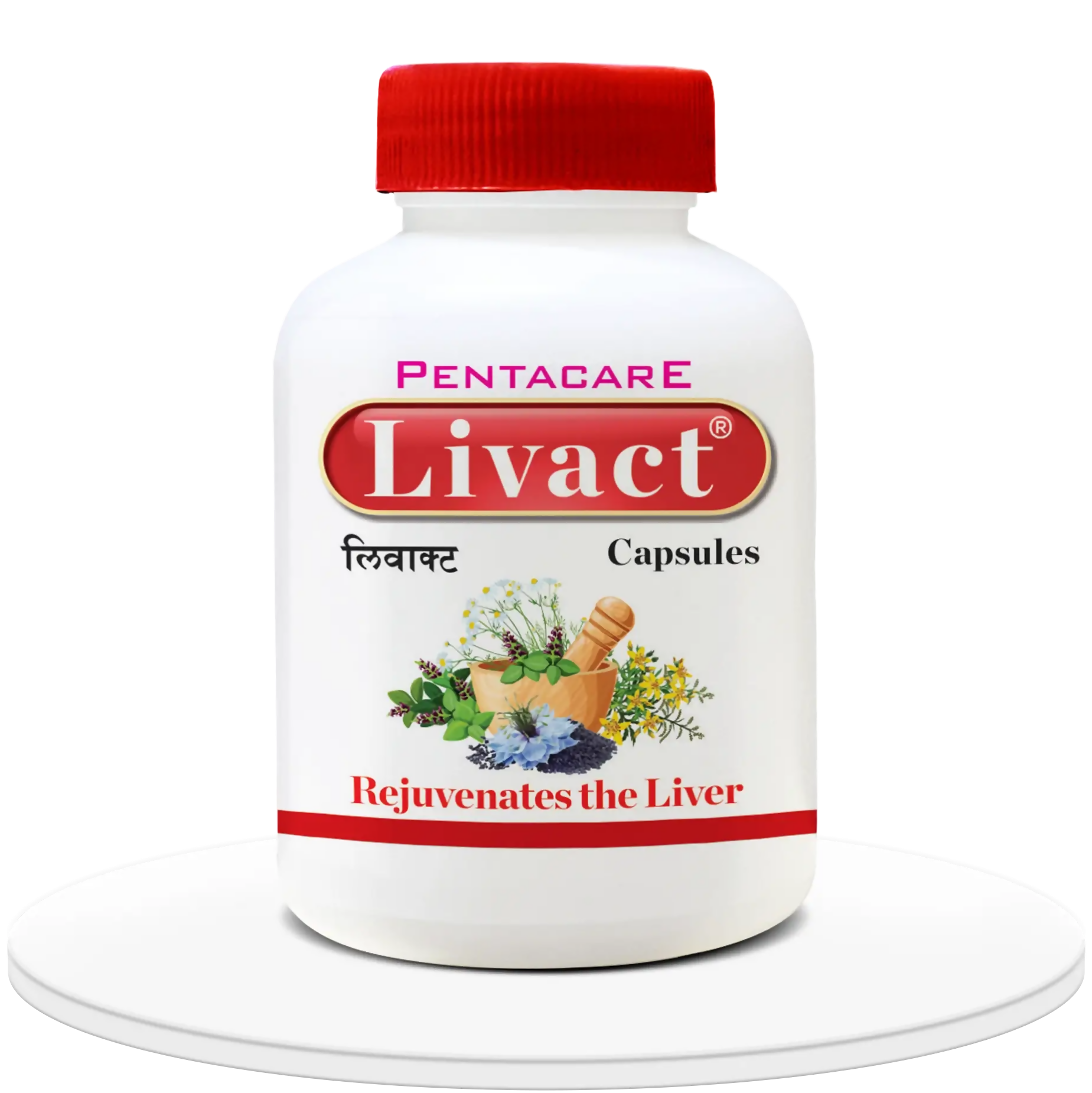Pentacare Ayurveda Livact Capsules 
